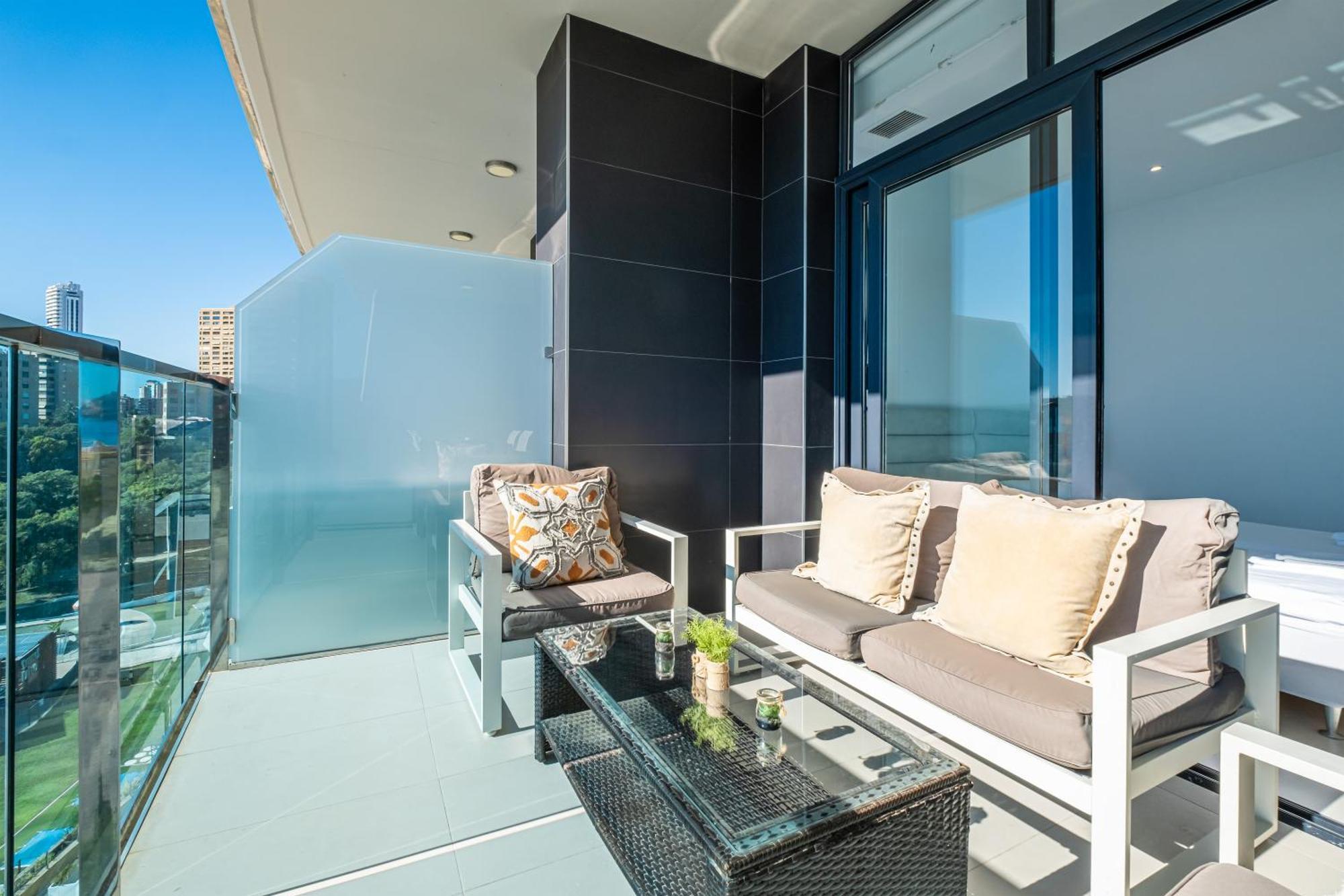 Sunset Drive Resort Apartment 4-8 Poniente Beach 貝尼多姆 外观 照片