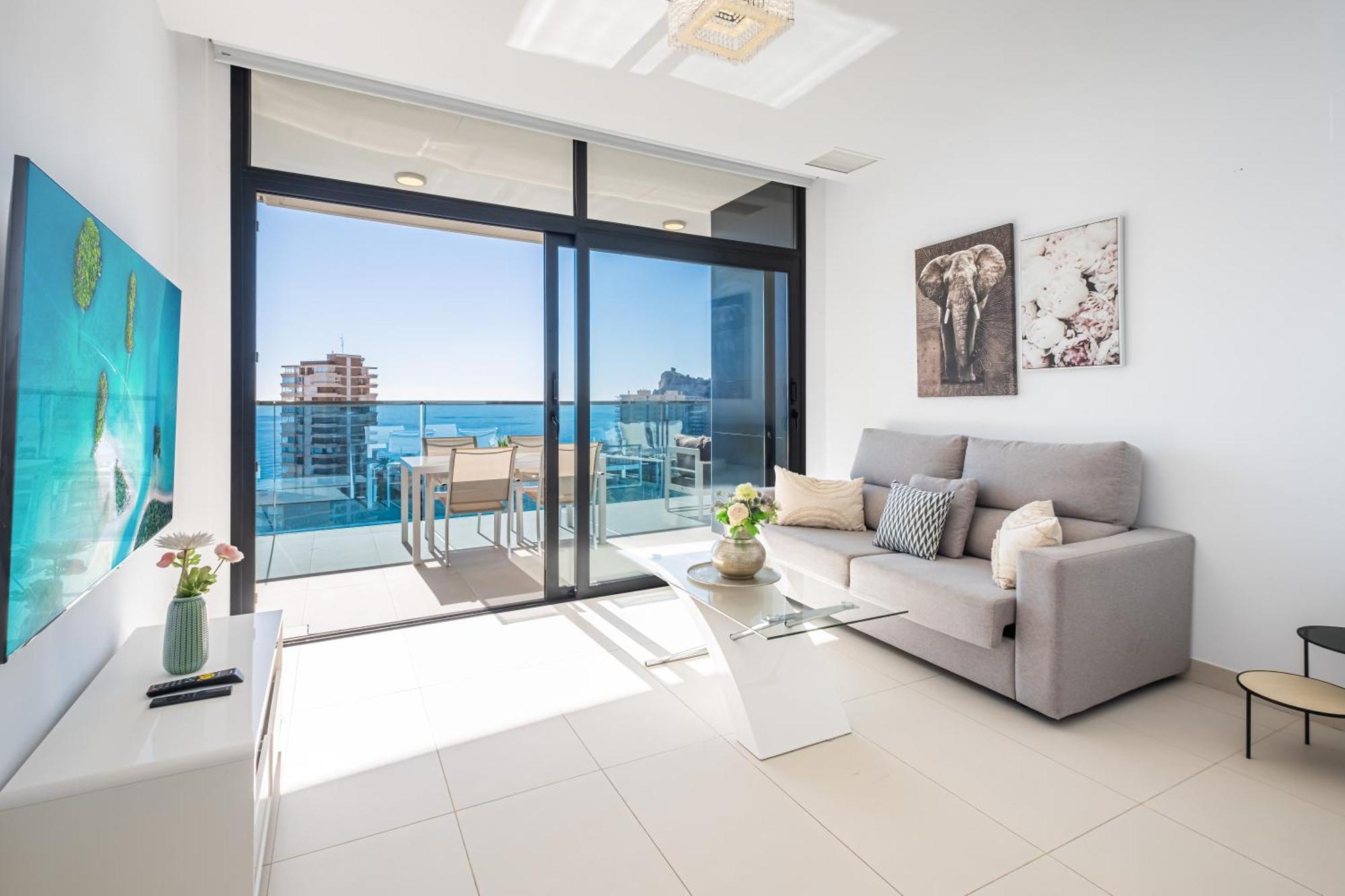 Sunset Drive Resort Apartment 4-8 Poniente Beach 貝尼多姆 外观 照片