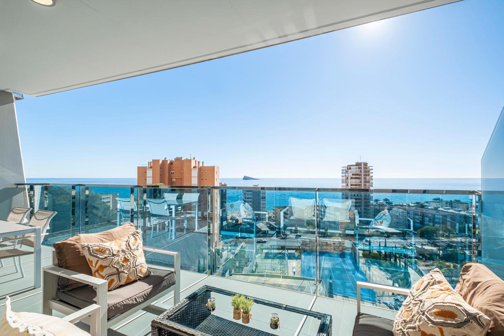 Sunset Drive Resort Apartment 4-8 Poniente Beach 貝尼多姆 外观 照片